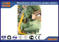 Belt driven Roots Lobe Biogas Blower kapasitas udara 1200m3 / h Belt driven