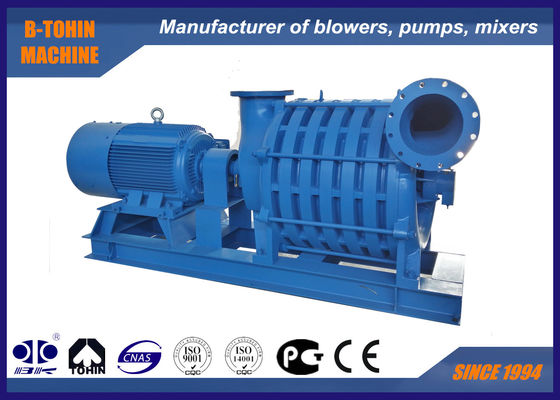 98KPA D30-(1.4-1.7) Seri,30m3/min Input Flow Multistage Centrifugal Blower untuk Mining flotasi, kompresor centrifugal