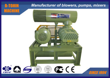 Tekanan 80 Kpa Heavy Duty Continuous Three Lobe Roots Vacuum Blower