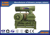 250KW Roots Rotary Lobe Blower, blower bertekanan tinggi 6000m3 / hour 100KPA