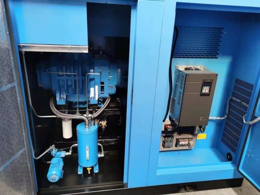 Blue Rotary Air DN150,100-150Kpa, BLG115RA-II/BLG115RB-II,Air Flow Screw Blower Frekuensi Variabel