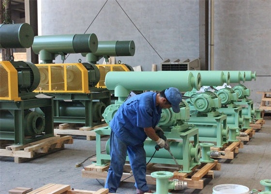 BK7011 Volume udara:22.10m3/menit,tekanan: 80Kpa,tekanan dan frekuensi: 380V&50Hz,Tiga lobes Roots Blower Untuk pengolahan air