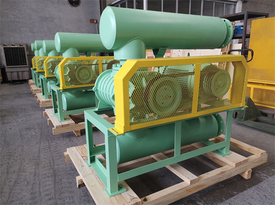 60KPA Three Lobe Rotary Blower Untuk Transportasi Gas