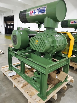 1500rpm Tri Lobe Roots Blower 80Kpa Tekanan Tinggi Untuk Budidaya