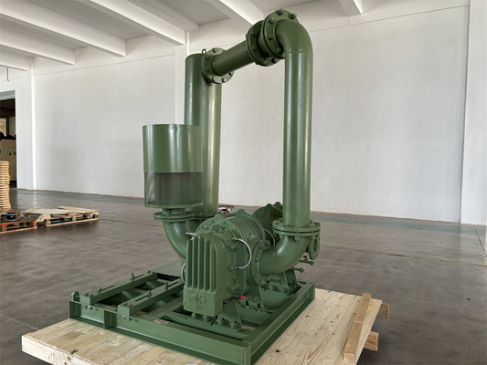 Tekanan tinggi Root Lobe Blower 100Kpa-150Kpa Dua Tahap DN100
