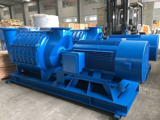 98KPA 90KW Blower Sentrifugal Multistage untuk backwash 50m³/menit