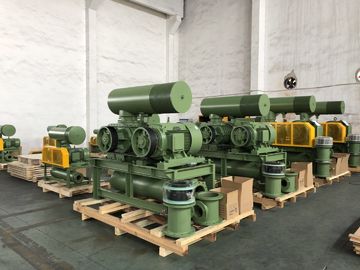 30KW - 132KW Tiga lobes Roots Blower Untuk Pneumatic Convey