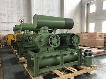 30KW - 132KW Tiga lobes Roots Blower Untuk Pneumatic Convey
