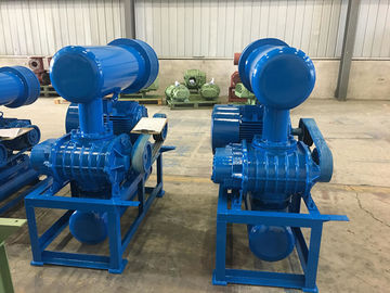 Tekanan tinggi Multipurpose 3 Lobe Roots Blower BK Tipe 11KW - 45KW