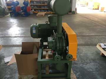 10-50 Kpa Angkatan Darat Hijau BK6015 Tiga Lobe Roots Blower Untuk Pengolahan Air Limbah