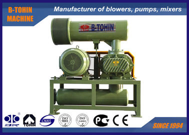 Blower Lobus Akar Besi Cor, Kompresor Udara Akar Dengan Tekanan 10-70KPA