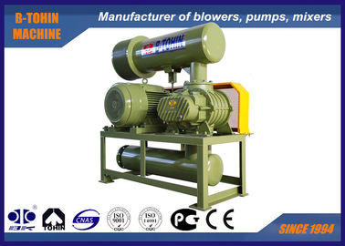 Cast Iron Roots Lobe Blower, Roots Air Compressor Dengan Tekanan 10-80KPA