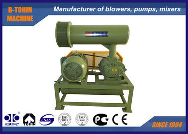 4.89-17.86m3/Min 100mm Port dia. Rotary 10KPA - 50 KPA Tri Lobe Roots Blower Aerator yang andal