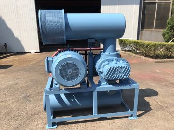 Pendingin Udara Tiga Akar Lobus Tipe Blower Semen 22-160kw Kapasitas Lebih Tinggi