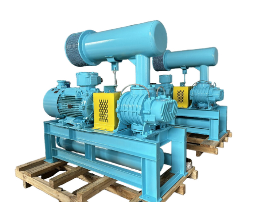 0.42-1.80m3/Min BK4005 Tiga Lobe Rotary Blower Untuk Pengolahan Air