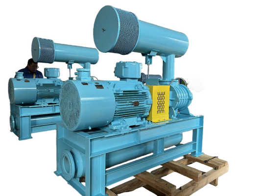 0.42-1.80m3/Min BK4005 Tiga Lobe Rotary Blower Untuk Pengolahan Air