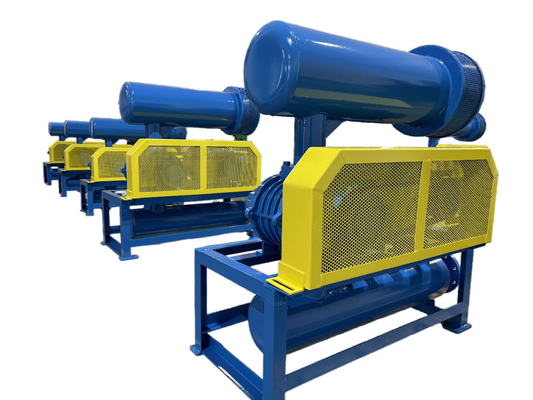Iron Casting Roots High Pressure Blower Bk7011 Pneumatic Conveying Air Cooling