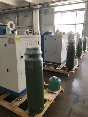 7.3m3/min Tingkat Aliran 80DN Suspensi Udara Beras Centrifugal Blower Untuk Transportasi Semen Dan Bahan