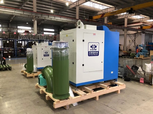 6000-8000 MmAq Tekanan XTB Model Pengolahan Air Air Suspensi Centrifugal Blower Dengan 23.0 M3/min Aliran Dan 150mm Pelepasan