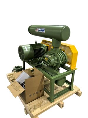 Pompa Vakum Industrial Roots Blower dengan Rentang Kecepatan Putar 850 hingga 1800 rpm untuk Pengiriman Udara Vakum di Berbagai Sektor