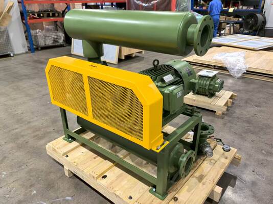 Pompa Vakum Roots Blower Model BV10034 dengan Dimensi Inlet dan Outlet DN350 untuk Kapasitas Udara Vakum di Berbagai Industri