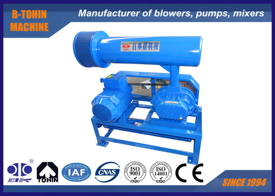 10 -80kpa Rotary Lobe Blowers Untuk Pengolahan Air Dan Pengangkutan Pneumatik