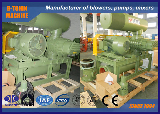 High Power Huge Bk9030S 132kW Three Lobe Roots Blower untuk pengolahan air,pengolahan air limbah