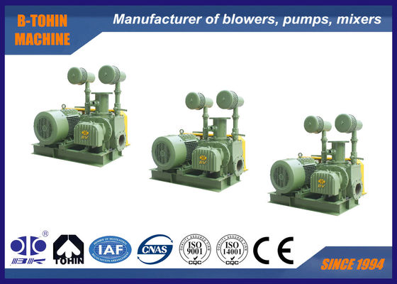Vakum 10KPA Sampai 70KPA DN65 2.5 "Rotary Lobe Blower