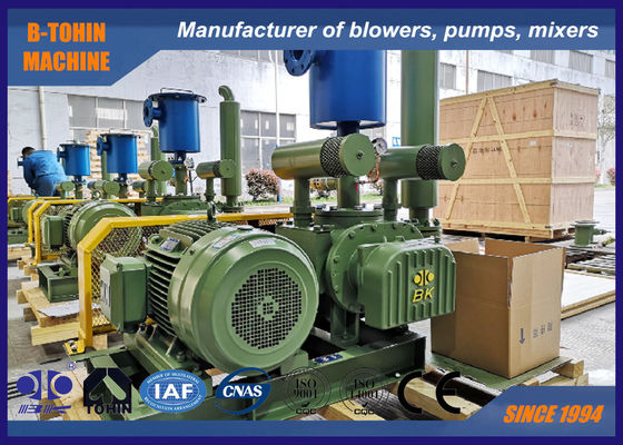 DN125 5 "12.37m3 / min 22KW -65KPA Roots Vacuum Pump