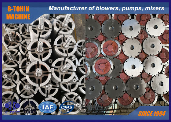 HC 0.59m3/Min 0.5kgf/Cm2 Ukuran DN32 Rotary Air Blower 0.75KW