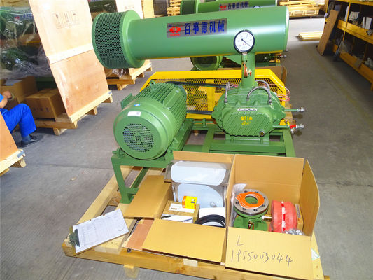 Pemupukan Positif Pemindahan Akar Baja Rotary Lobe Blower
