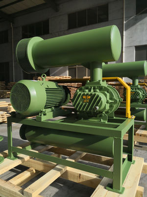 100 4 Inch Port Dia Roots Type Blower Efisiensi Tinggi Konsumsi Energi Rendah