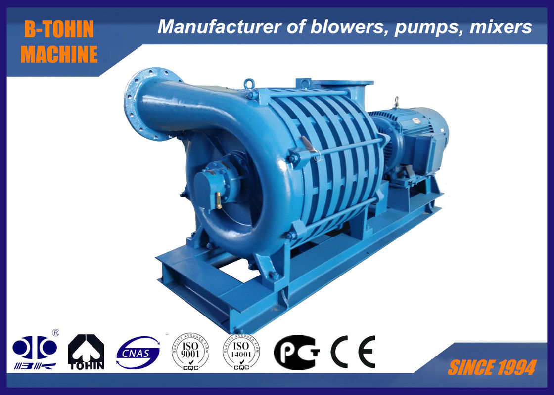 Aliran masukan 35m3/menit, Tekanan 39,2-68,6KPa, Pengolahan Air Multi-stage Centrifugal Blower