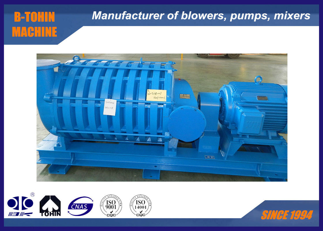 98KPA 90KW Blower Sentrifugal Multistage untuk backwash 50m³/menit