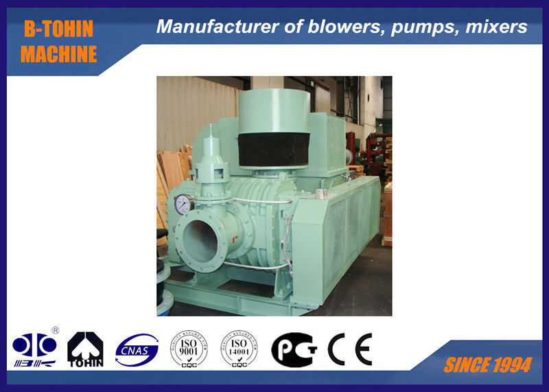 Compact Roots Rotary Lobe Blower, Rotary Air Blower 8400m3 / hour Backlight
