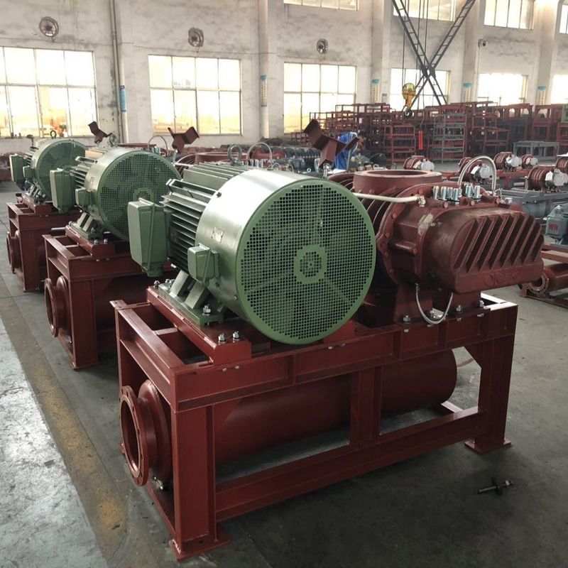 Air pendingin Tipe Tiga Lobe Roots Blower Bkw8024S, tahan lama aerasi Blower