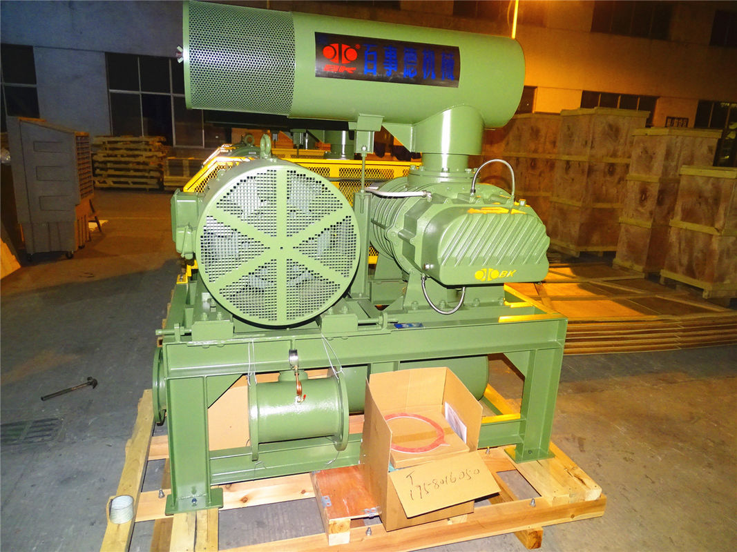 Besi Cor 80KPA 0.8 Bar Roots Rotary Lobe Blower Kapasitas 31.89-50.67m3/Min