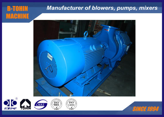 Air limbah backwash Multistage Centrifugal Blower dengan impeller aluminium, 90m3/min Tekanan Inlet