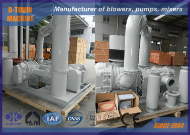 High Pressure Roots Air Blower dua tahap DN200, blower blower akar