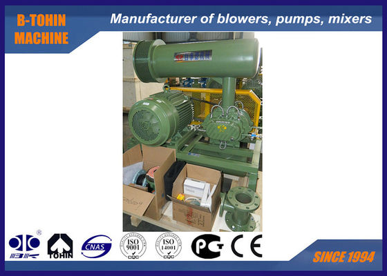 DN100 Rooter Rotary Lobe Aeration Blower dengan tekanan maksimal 100KPA