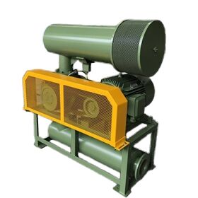 Pompa Vakum Industrial Roots Blower dengan Rentang Kecepatan Putar 850 hingga 1800 rpm untuk Pengiriman Udara Vakum di Berbagai Sektor