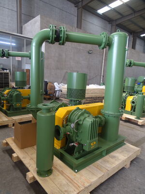 BKD Tekanan tinggi,1.0-1.5 kgf/cm2 Tekanan, pendingin air, Dua tahap, Tiga lobus Root Air Blower