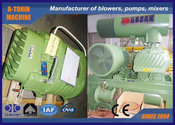 100KPA 19.59-42.18 m3/min Rotary Positive Displacement Roots Style Blower