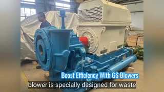 GS Blower sentrifugal berkecepatan tinggi satu tahap